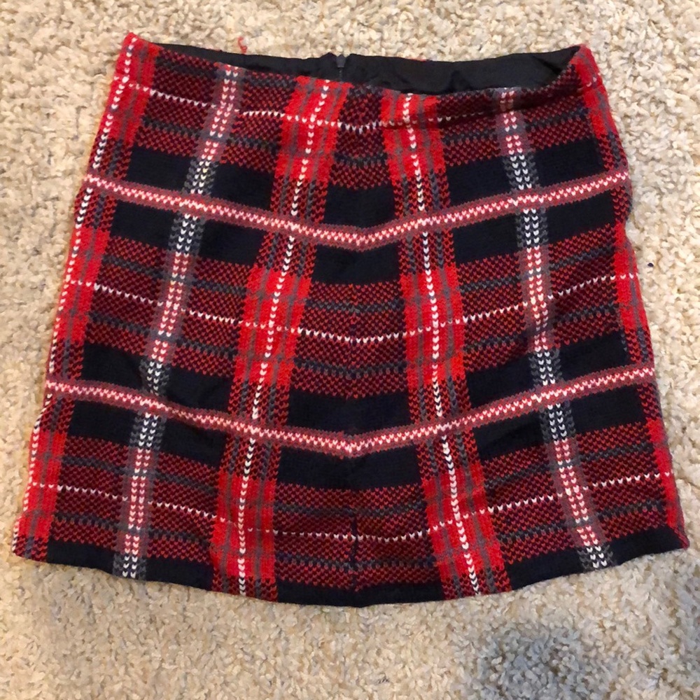 Plaid skirt